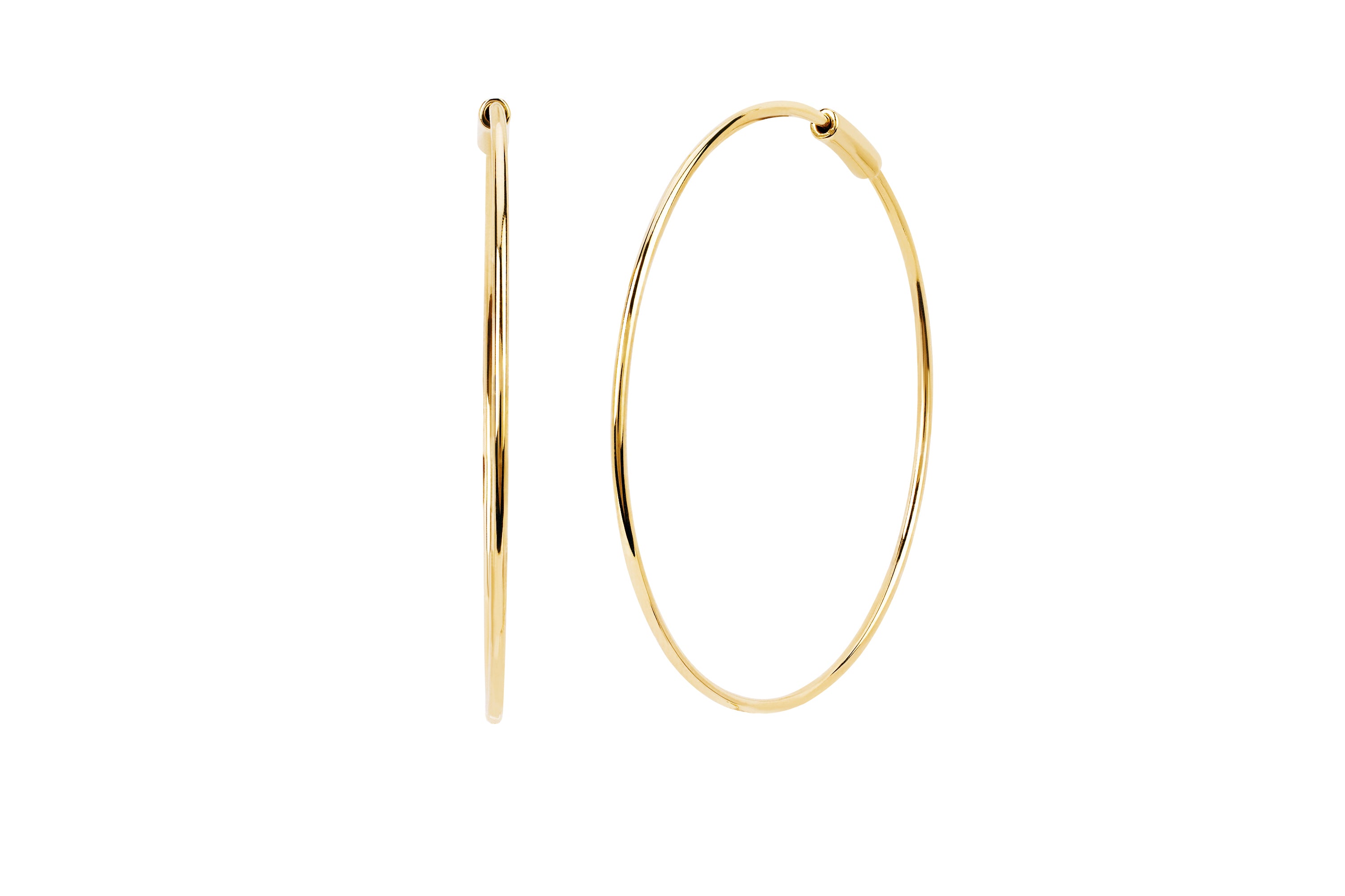 The Perfect Gold Hoop Earring