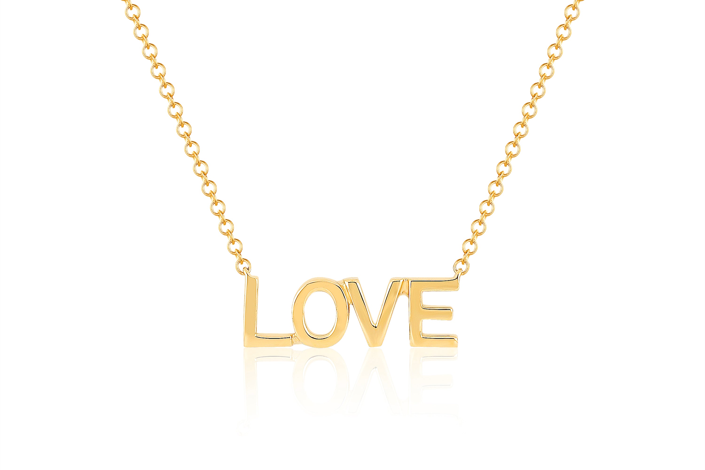 Mini Gold Love Necklace