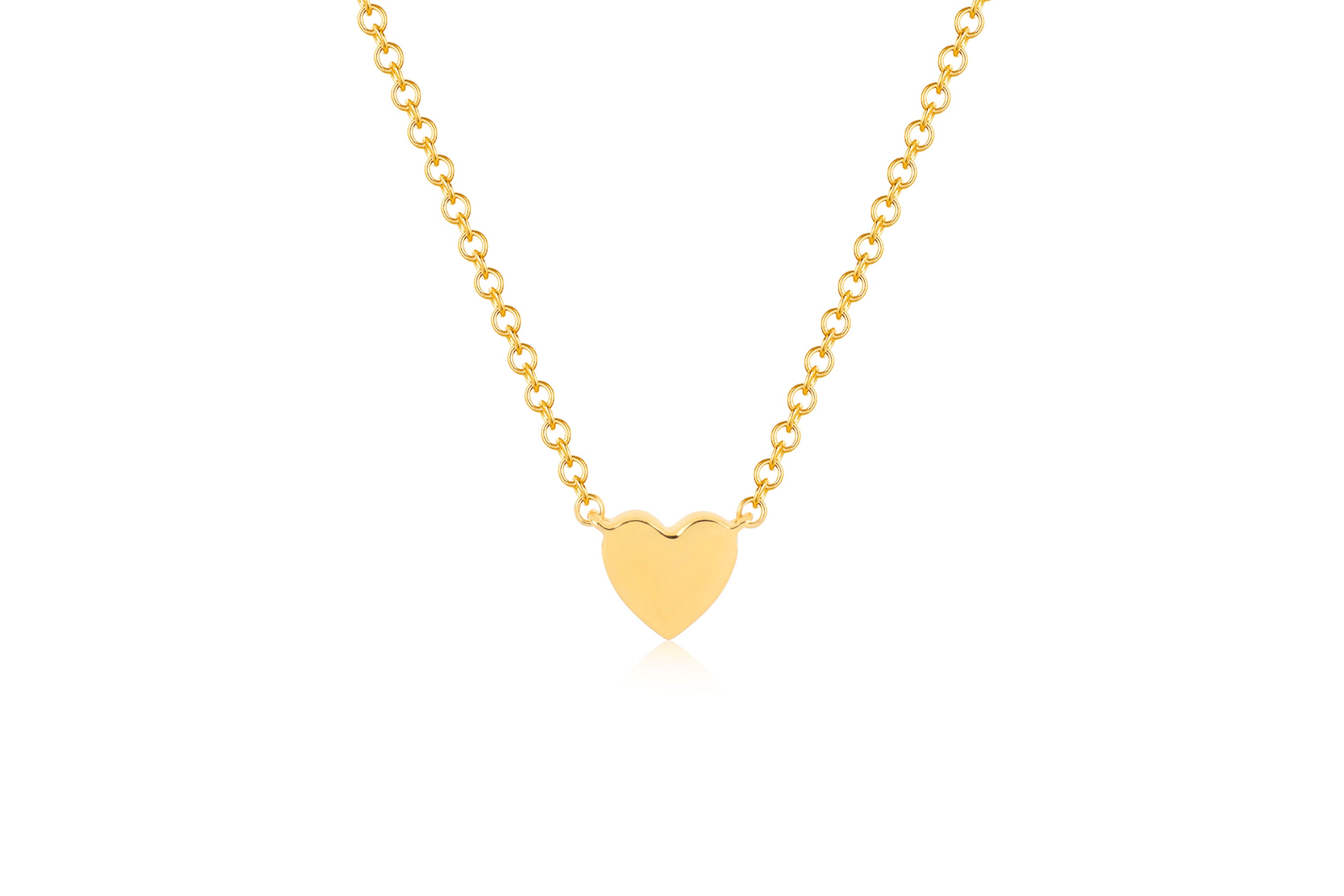 Baby Gold Heart Necklace