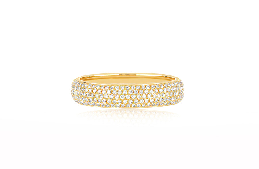 Pav Diamond Bubble Ring