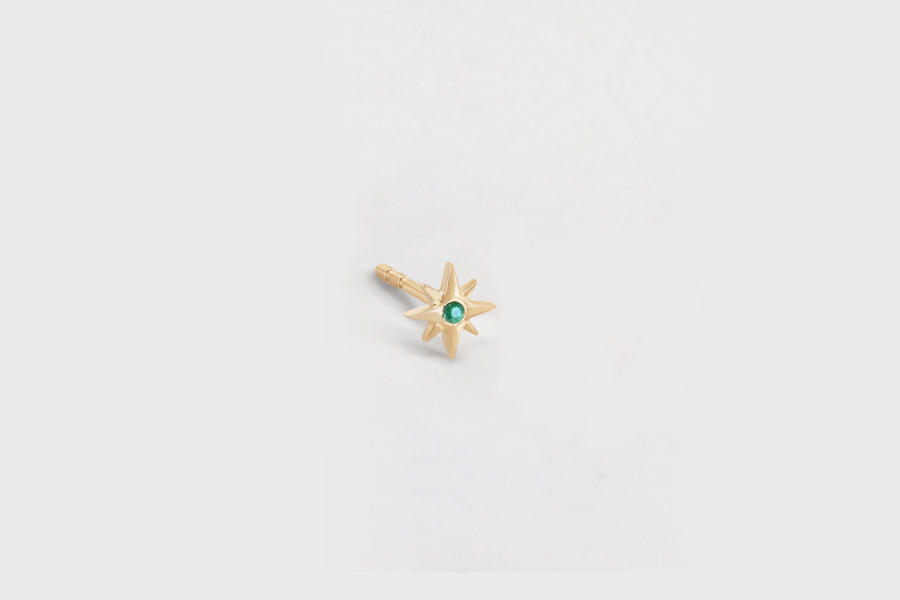 Amanda Kloots x EF Collection|Emerald Starburst Stud Earring